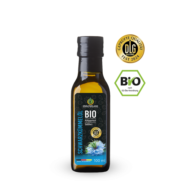 Kräuterland Bio Schwarzkümmelöl gefiltert 100 ml