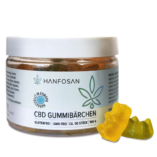 Hanfosan CBD Fruchtgummis / Gummibärchen