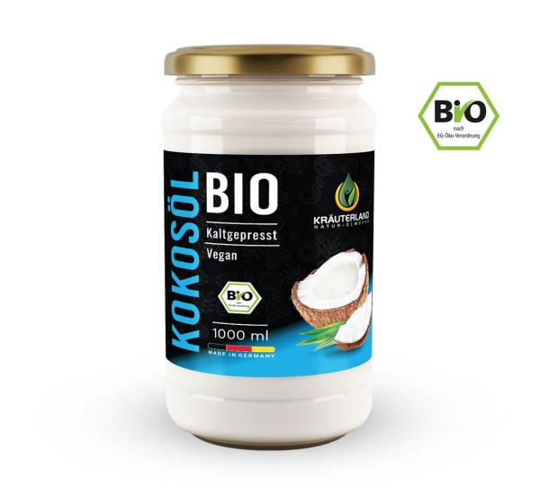 Kräuterland Bio Kokosöl 1000ml