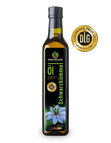 Kräuterland Schwarzkümmelöl gefiltert 500 ml