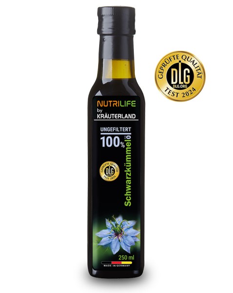 Kräuterland Schwarzkümmelöl ungefiltert 250 ml
